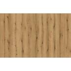 Coastal Oak 12.95 in. W Med Brown Oak Textured Water Resistant Laminate Flooring (27.41 sq. ft./carton)