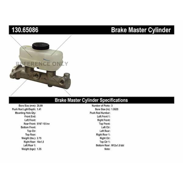 Centric Parts Brake Master Cylinder 2000-2003 Ford F-150