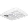 Delta Breez Radiance 110 CFM Ceiling Exhaust Bathroom Fan/Dimmable LED  Light with Heater RAD110LED - The Home Depot