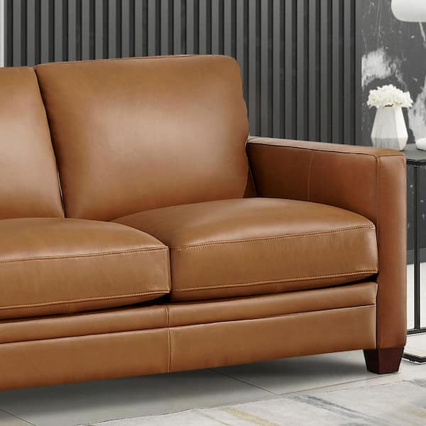 Cognac loveseat 2024