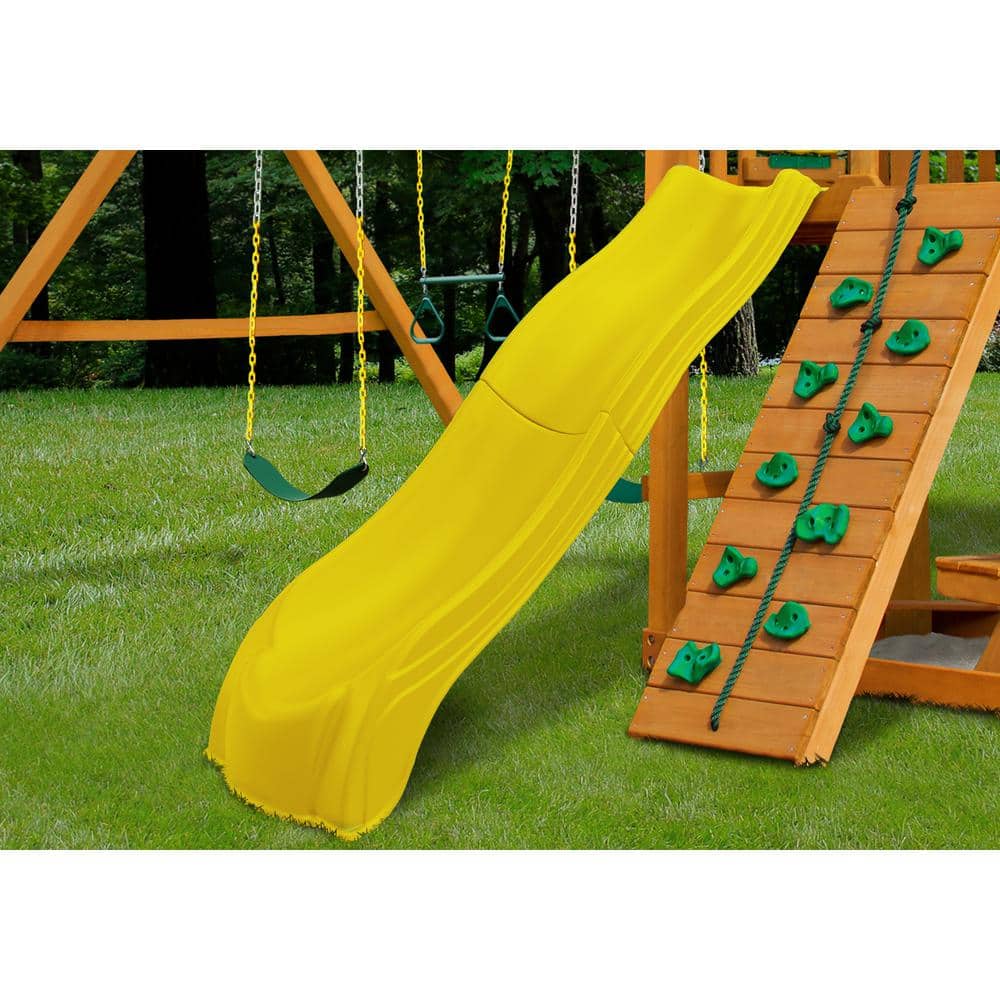 Yellow Plastic Olympus Wave Slide for 5' Decks