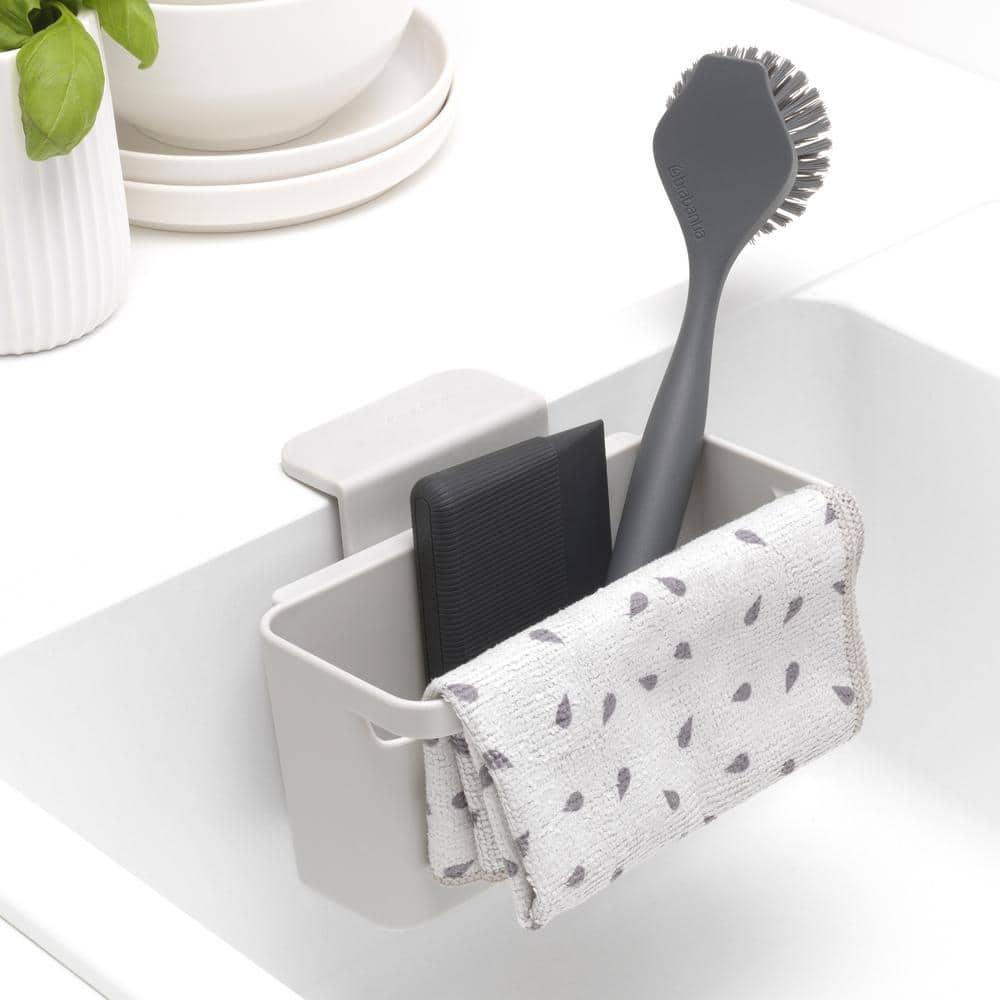 Brabantia Sinkside In-Sink (Light Gray) Plastic Organizer (with
