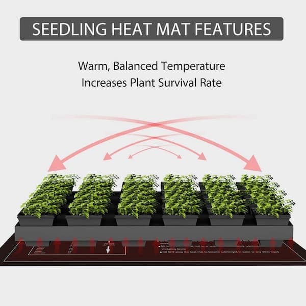 We Used The Cheapest Seedling Heat Mat From Home Depot And It Left Us  Feeling Warm And Fuzzy