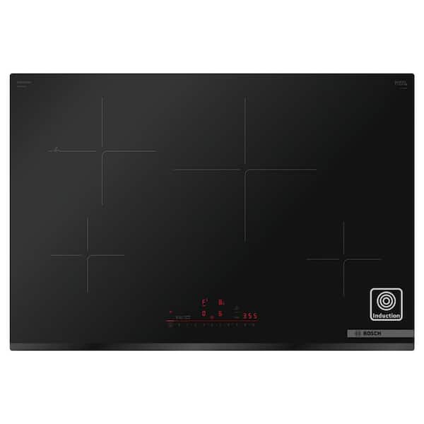 800 Series 30 in. Induction Cooktop in Black with 4 Elements