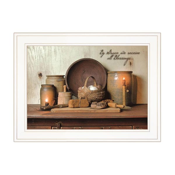 Charlie By Grace 1-Piece Framed Wall Art 15 in. x 19 in.