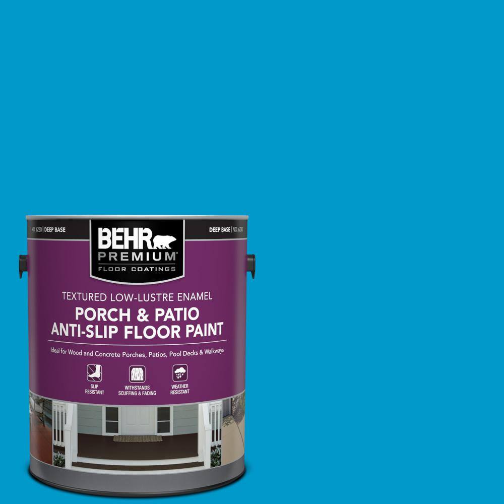 1 gal. #550B-6 Isle of Capri Textured Low-Lustre Enamel Interior/Exterior Porch and Patio Anti-Slip Floor Paint price history on PriceWatchPro