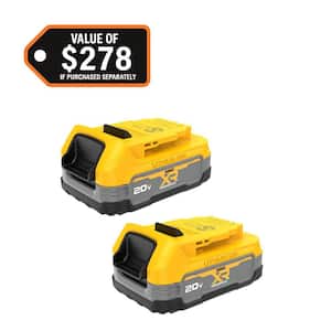 20V MAX XR POWERSTACK Lithium-Ion 1.7 Ah Compact Battery (2-Pack)