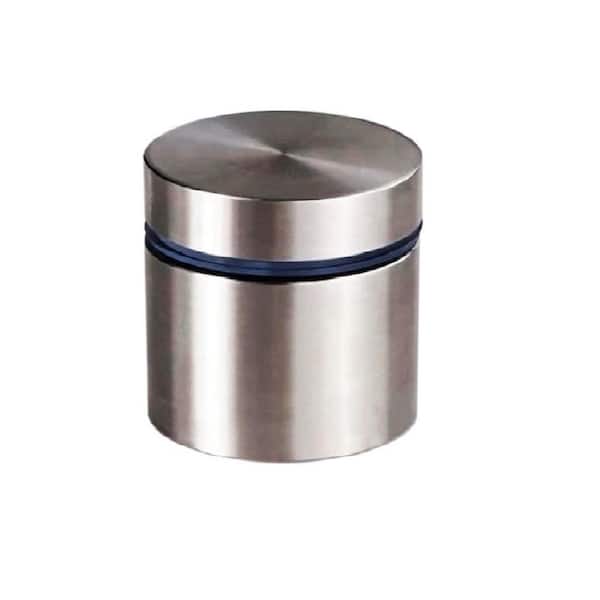 null 1 in. Dia x 3/4 in. L Stainless Steel Standoffs for Signs (4-Pack)