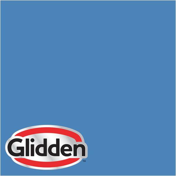 Glidden Premium 1-gal. #HDGV14 Bright Cornflower Blue Satin Latex Exterior Paint