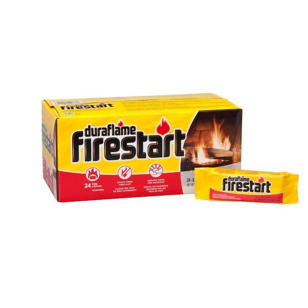 Duraflame Firestart Firelighters Wood Fireplace Fuel (Pack of 24)