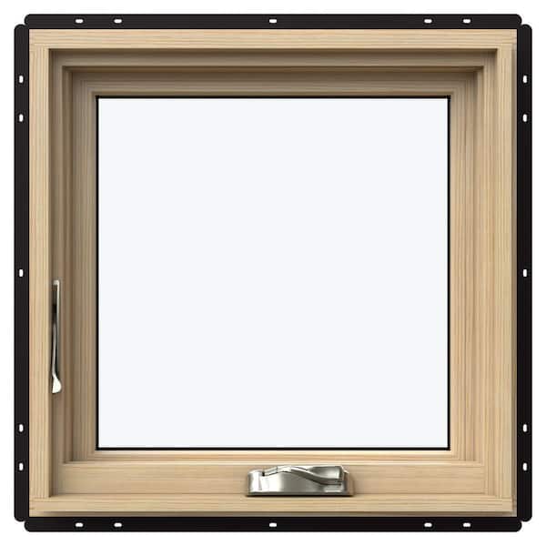 24 in. x 24 in. W-5500 Right-Hand Casement Wood Clad Window