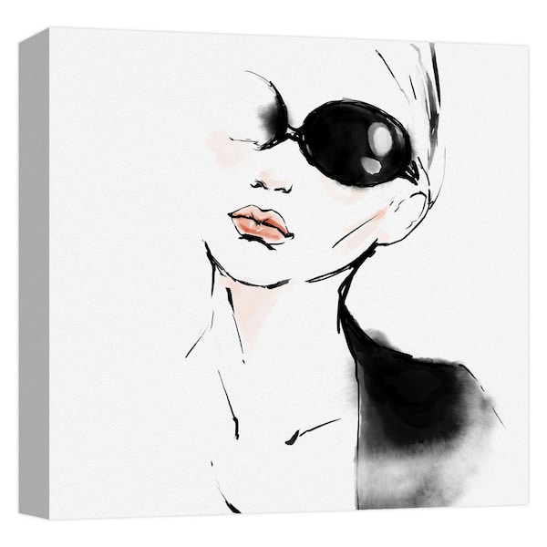 PTM Images ''Elegant Style II'' Canvas Abstract Wall Art 15 in. x 15 in.