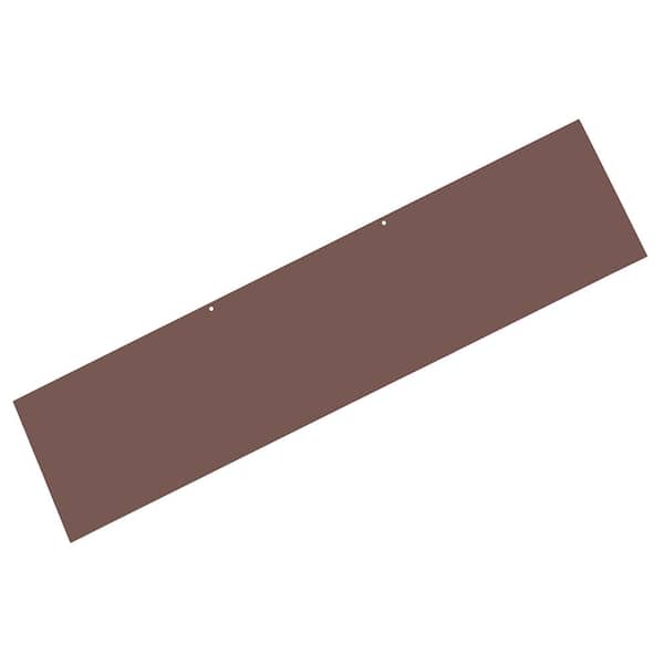 Bilco Classic Series BR-3 51.1875 in. x 12 in. x 1046 in. Brick Red Powder Coated Steel Extension for Cellar Door