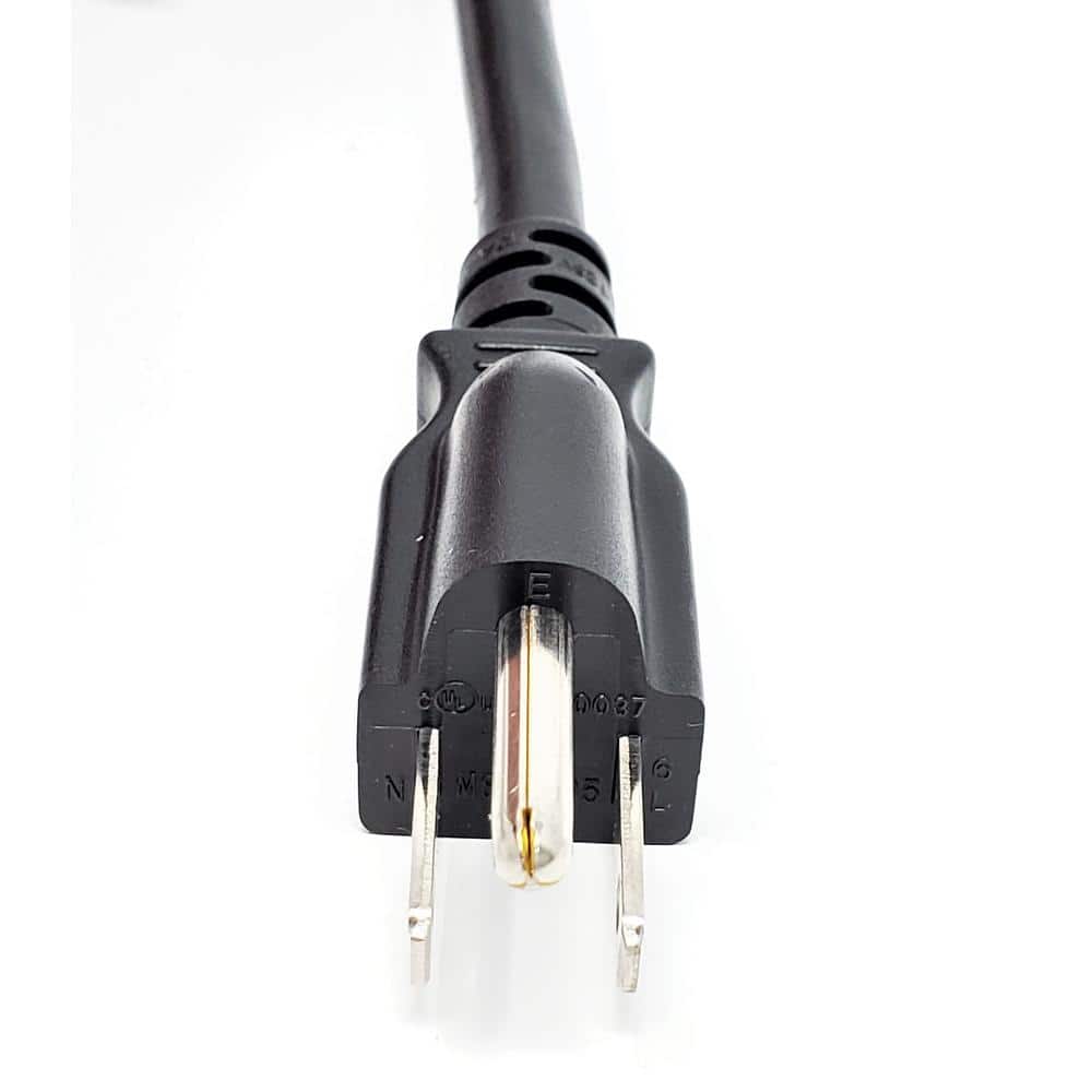 1 ft. UL Power Extension Cord 16 Gauge/3-Conductors (13-Amp) (NEMA 5-15R to NEMA 5-15P) Indoor/Black 10-Pack price history on PriceWatchPro