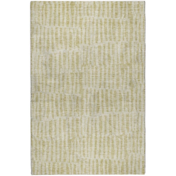 Dream Shag Premium Machine Washable Abstract ADS674 Beige 10 ft. x 14 ft. Area Rug