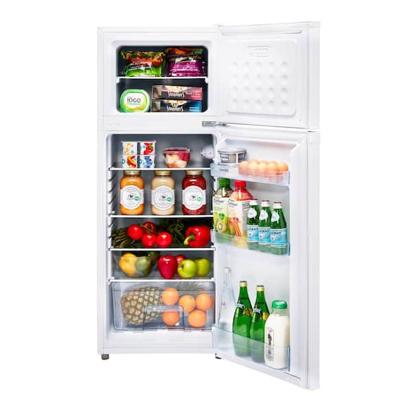 Off-Grid 19.2 in. 6 cu. ft. 170L Solar DC Top Freezer Refrigerator in White