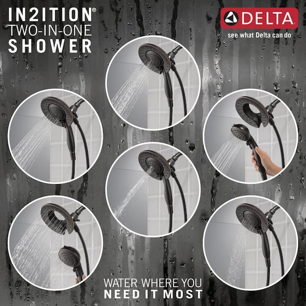 Delta Porter In2ition 2-in-1 Rough-in Valve Included Single-Handle 