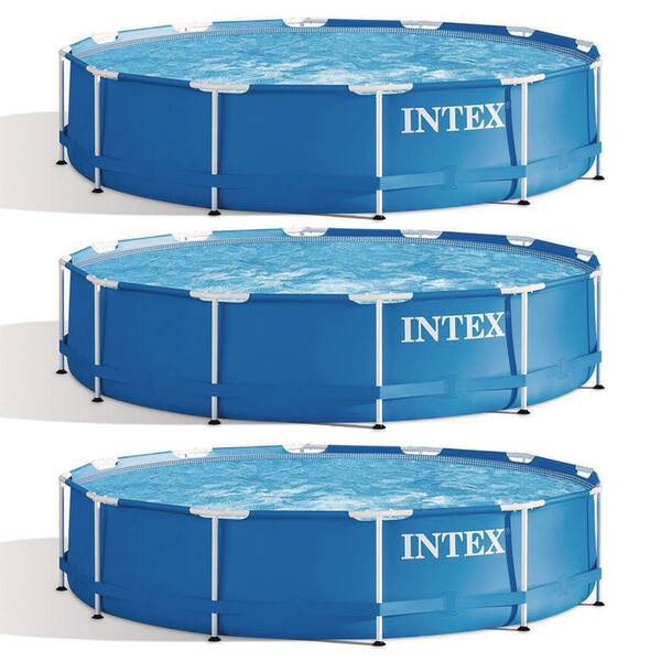 Intex 12 ft. x 30 in. Above Ground Swimming Pool (Pump Not Included) (3