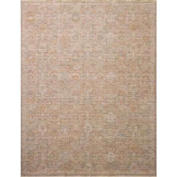 Chris Loves Julia Doris Dove / Sea 9 ft. 3 in. x 12 ft. 8 in. Area Rug