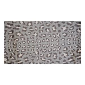 In-Home Washable/Non-Slip Cheetah 2 ft. 3 in. x 3 ft. 11 in. Area Rug & Mat