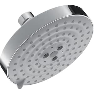 Raindance S 3 -Spray Patterns 5 in. Wall Mount Fixed Shower Head in Chrome