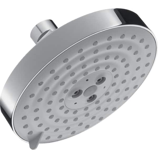 Hansgrohe Raindance S 3 -Spray Patterns 5 in. Wall Mount Fixed Shower Head in Chrome