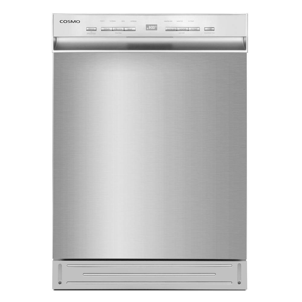 LG 24 in. Stainless Steel Front Control Dishwasher with QuadWash, 3rd Rack & Dynamic Dry, 48 dBA