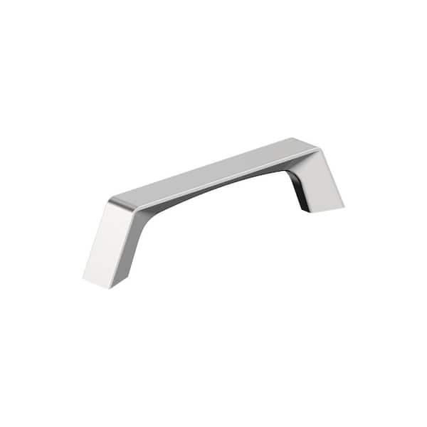 Amerock Evolve 3-3/4 in. (96mm) Modern Polished Chrome Arch Cabinet Pull