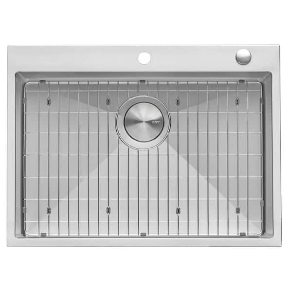 30 x 22 in. Drop-In Tight Radius Topmount 16-Gauge Stainless Steel Kitchen Sink Single Bowl 30 x 22 in. Drop-In Tight Radius Topmount 16-Gauge Stainless Steel Kitchen Sink Single Bowl