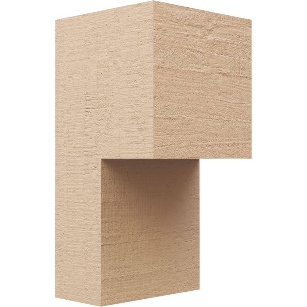 8 in. x 16 in. x 8 in. Wide Chapel Hill Rough Cedar Woodgrain TimberThane Corbel, Primed Tan price history on PriceWatchPro