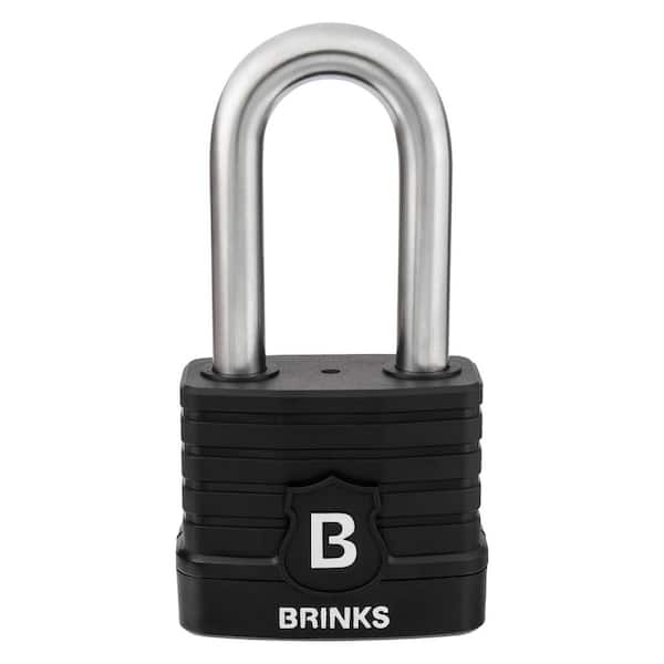 2-in. (50 mm) Commercial-Grade Laminated Steel Weather‑Resistant XT Plus Keyed Padlock, 2-in. Shackle