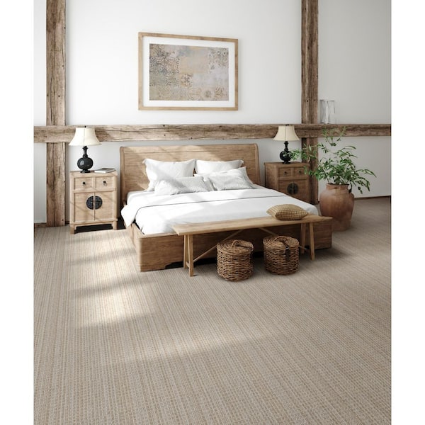 Soundwave-Rumble Gray-40 oz. SD Polyester Pattern Carpet - Installation Required