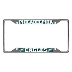 NFL - Philadelphia Eagles Chromed Stainless Steel License Plate Frame