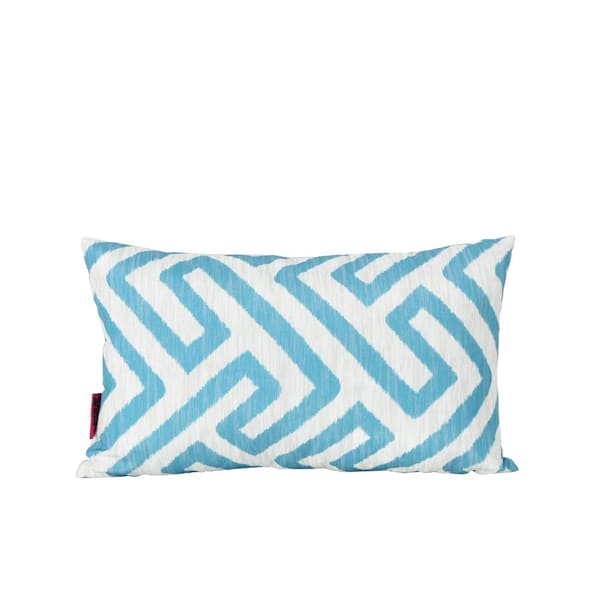 Unbranded Outdoor Modern Water Resistant Rectangular Throw Pillow, Striped Patterned, Easy to Customize Your Porch, Deck, Patio