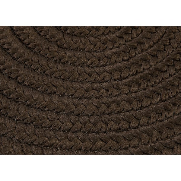 Trends Mink 2 ft. x 3 ft. Braided Oval Area Rug