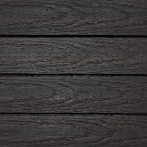 UltraShield Naturale 1 ft. x 1 ft. Quick Deck Outdoor Composite Deck Tile in Indonesian Merbau (10 sq. ft. Per Box)