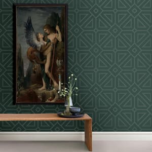 dark green wallpaper for walls