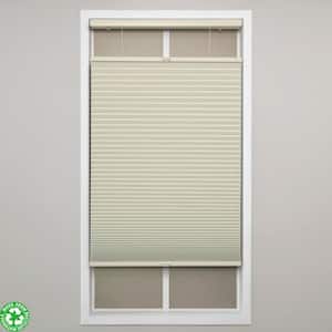 Alabaster Cordless Blackout Polyester Top Down Bottom Up Cellular Shades - 18 in. W x 48 in. L