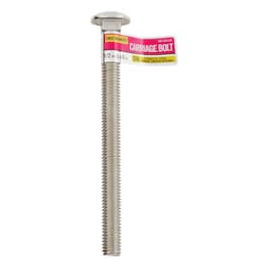 Marine Grade Stainless Steel 1/2-13 X 6 in. Carriage Bolt