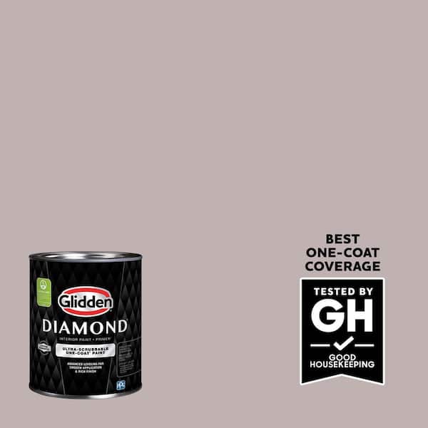 Glidden Diamond 1 qt. PPG1014-4 Jack Rabbit Satin Interior Paint