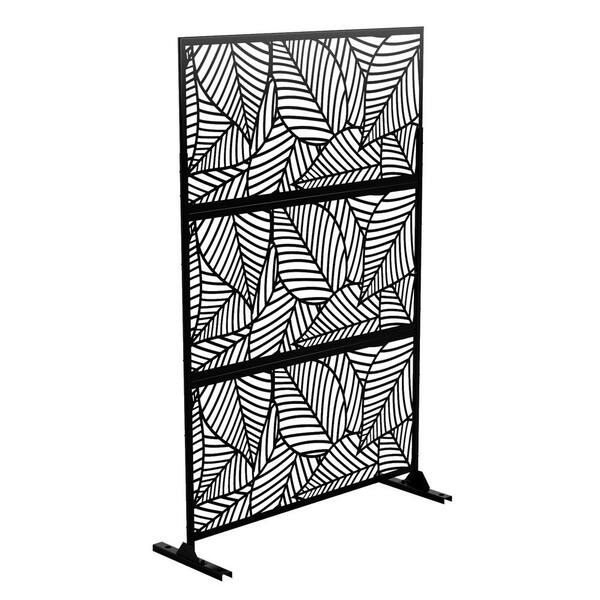 47 in. W x 76 in. H Outdoor/Indoor Wall Divider Privacy Screens CY-S091 ...