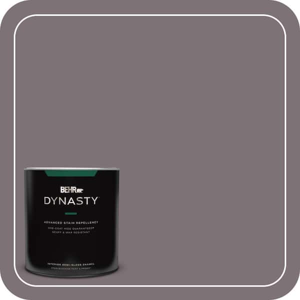 BEHR DYNASTY 1 qt. #BNC-30 Enigmatic Semi-Gloss Enamel Interior Stain-Blocking Paint and Primer