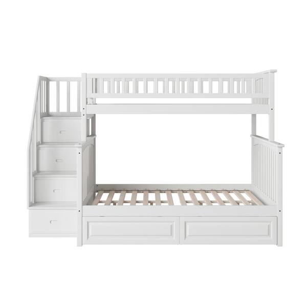 Atlantic Furniture Columbia Staircase, Full Stairs Bunk Bed