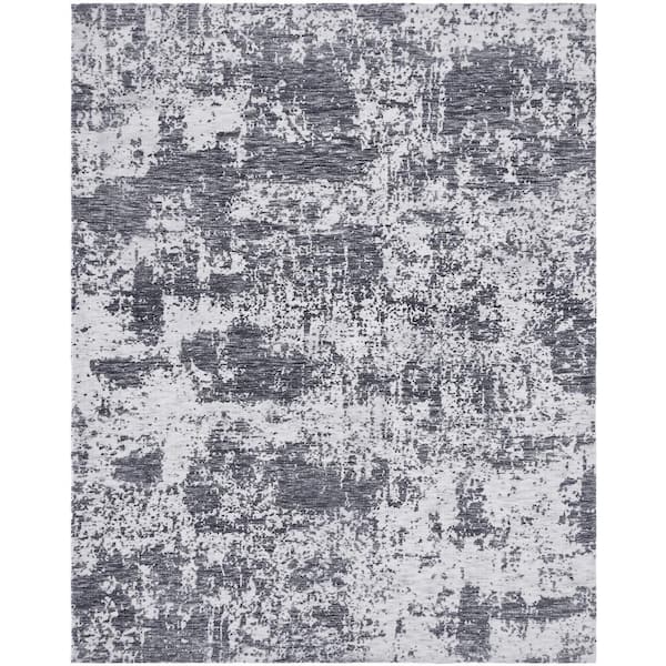 Space Gray 8 ft. 6 in. x 11 ft. 6 in. Area Rug