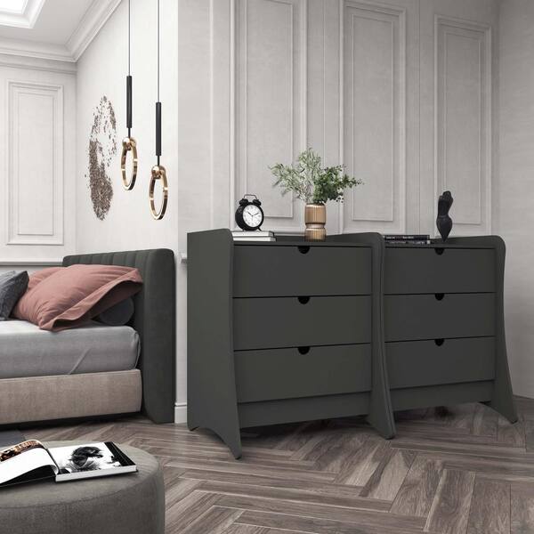 grey 3 drawer dresser Child Craft Harmony 3-Drawer Dresser with Dressing Kit main image 0
