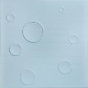 Bruno Breath of Fresh Air 1.6 ft. x 1.6 ft. Decorative Foam Glue Up Ceiling Tile (21.6 sq. ft./case)