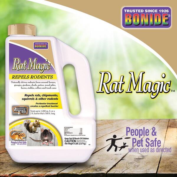 4 pk Bonide  Mouse Magic  For Mice Animal Repellent  Granules  2 oz 