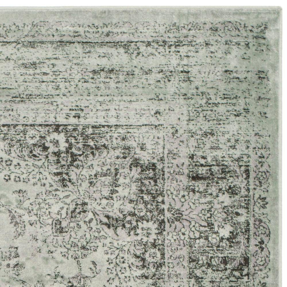 Luxurious Legacy Faux Fur Spruce Area Rug - 6'7" x 9'2"