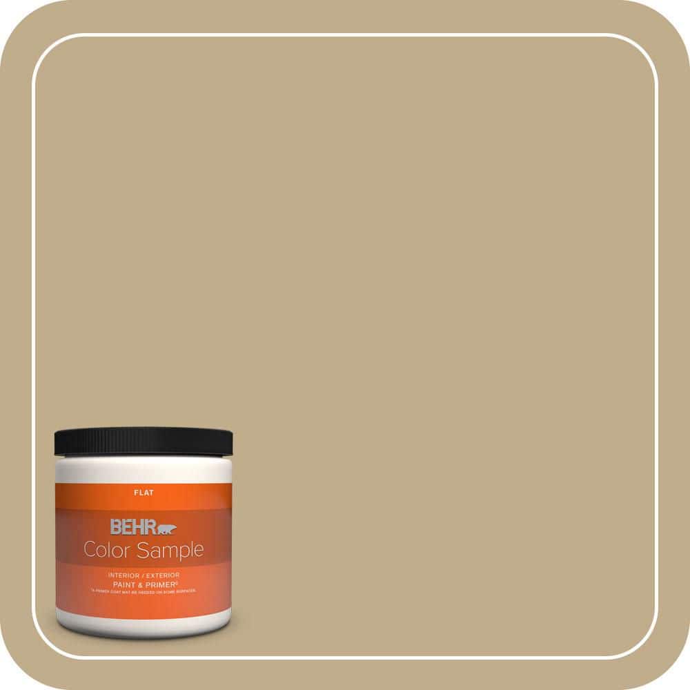8 oz. #PPU7-21 Woven Straw Flat Interior/Exterior Paint & Primer Color Sample price history on PriceWatchPro