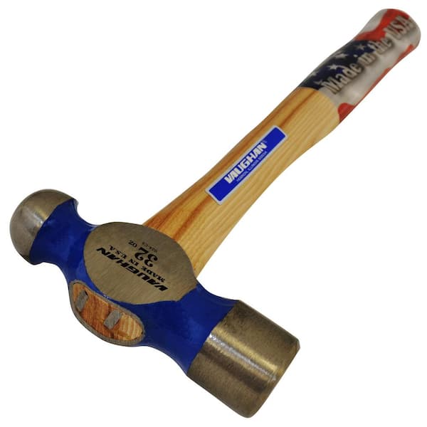 32 oz. Steel Ball Pein Hammer with 15 in. Hardwood Handle